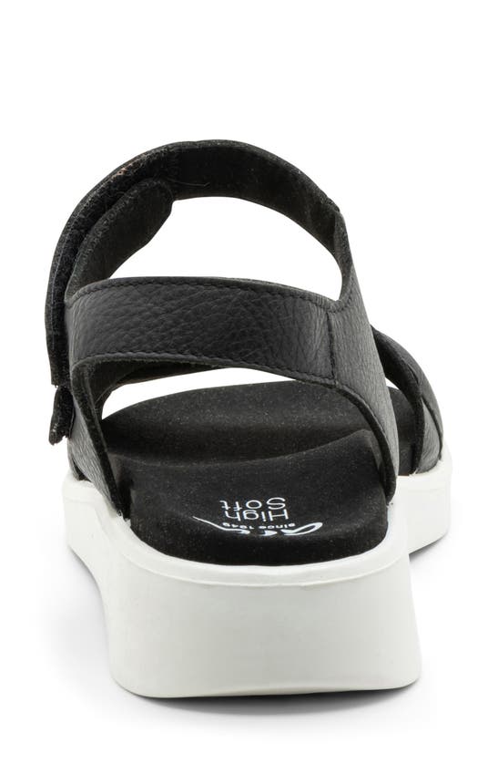 Ara Marina Ankle Strap Sandal In Black