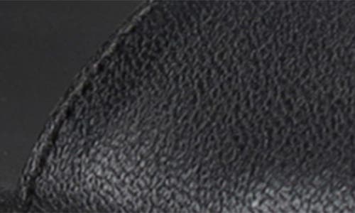 Shop Eileen Fisher Demo Leather Sandal In Black/black