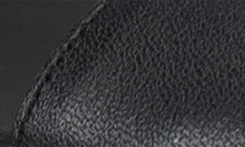 Eileen Fisher Demo Leather Sandal In Black/black