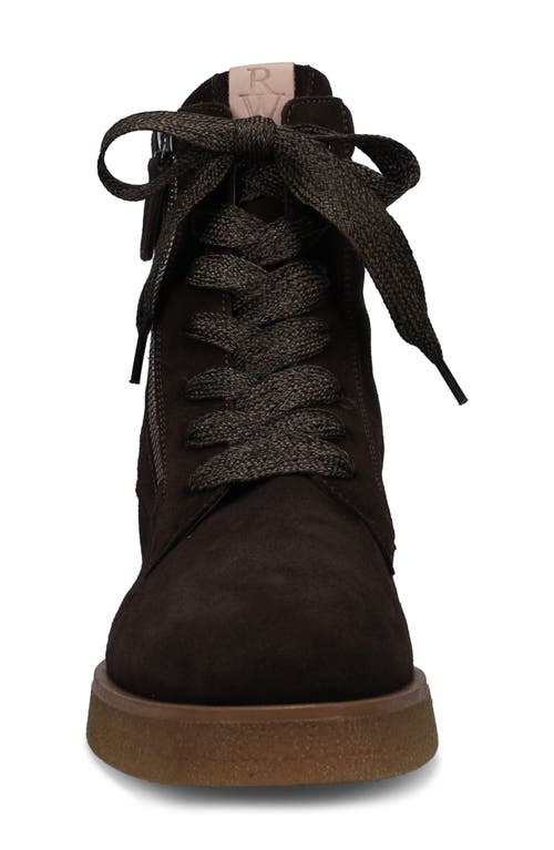 Shop Ron White Hayley Lace-up Boot In Chocolate