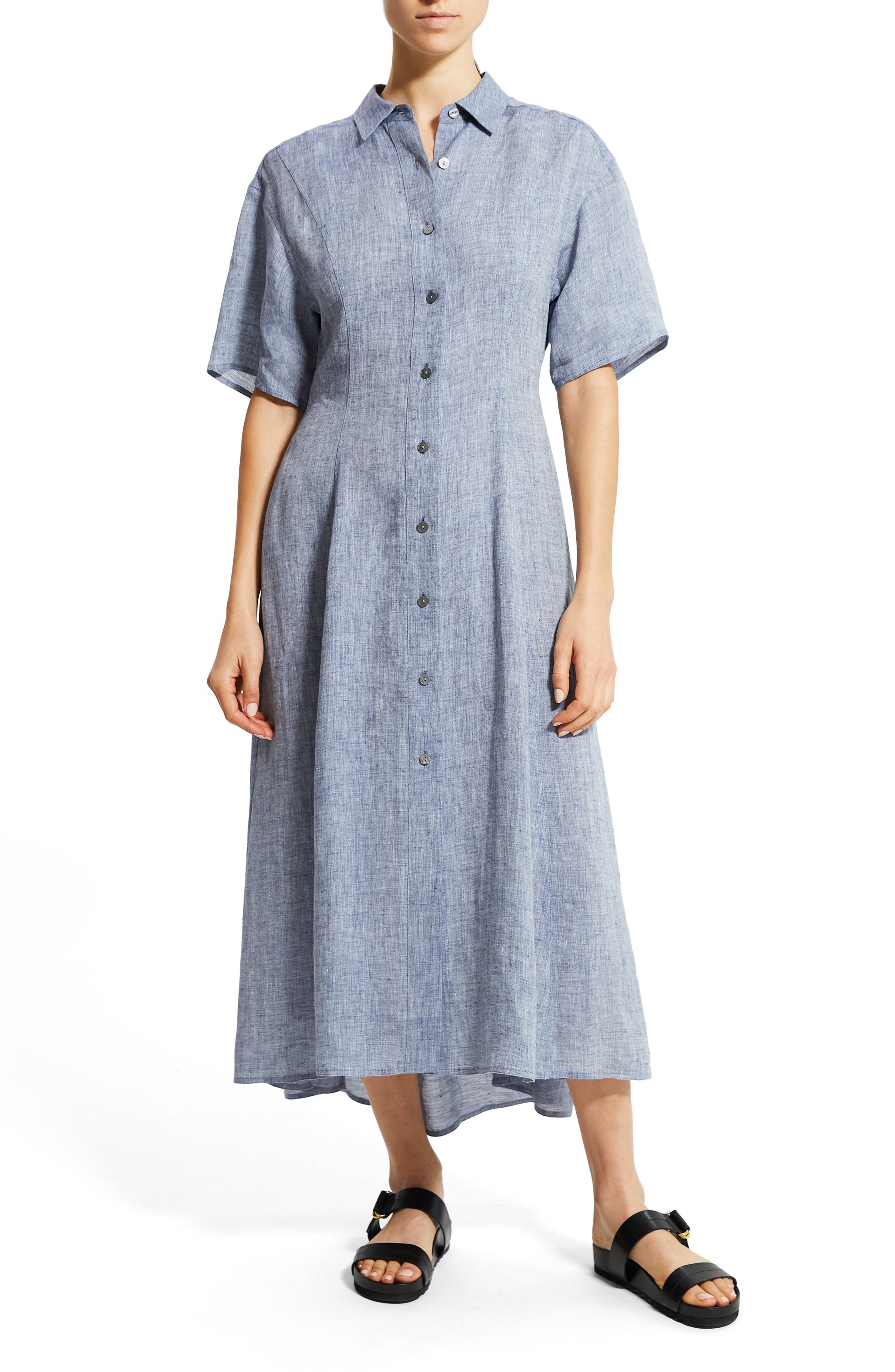 theory chambray dress