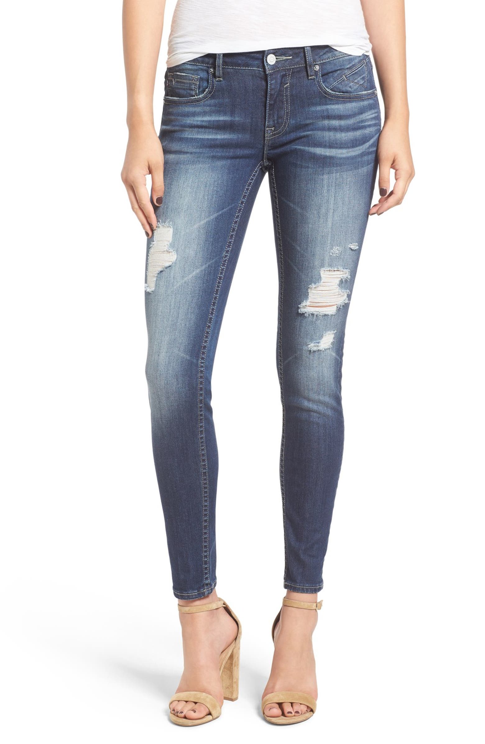 Vigoss 'Chelsea' Distressed Skinny Jeans | Nordstrom