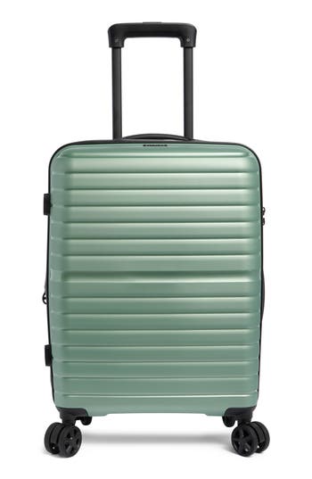 Shop Calpak Zayn 20-inch Hardside Spinner Suitcase In Sage