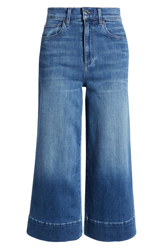 Shop Le Jean Rosie High Waist Crop Wide Leg Jeans In Wilder
