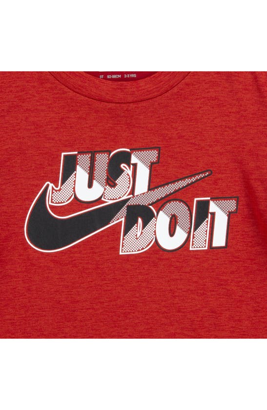 Nike Kids' Drop Graphic T-shirt & Shorts Set In Black