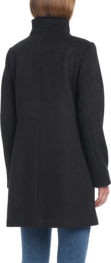 NWT shops Kate Spade Wool Winter Black Coat M