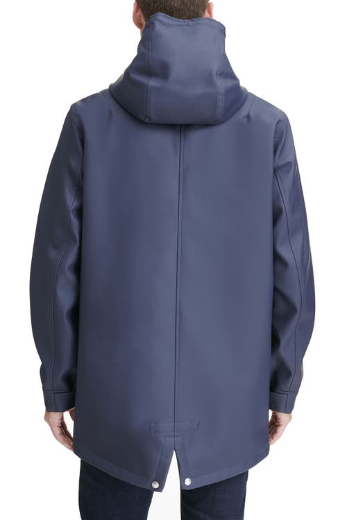 Shop Levi's Rainy Days Hooded Jacket In Navy