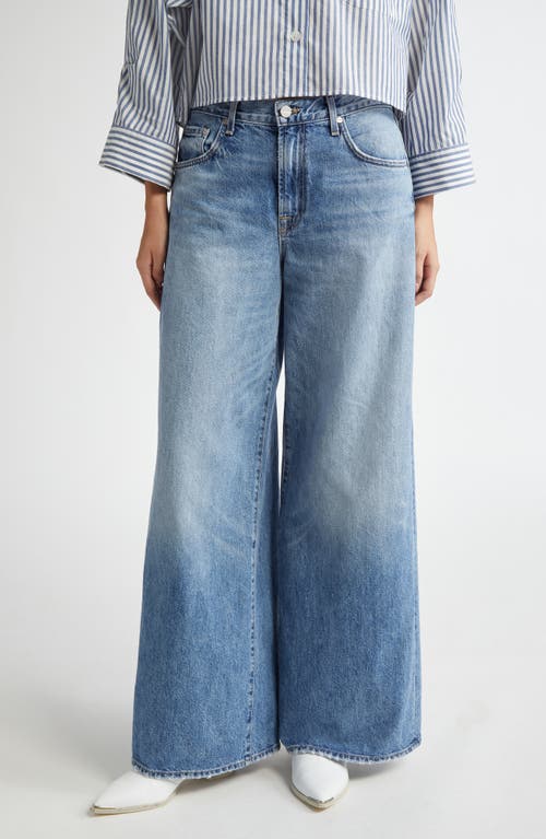 Shop Twp Tiny Dancer Wide Leg Jeans In Vintage Wash