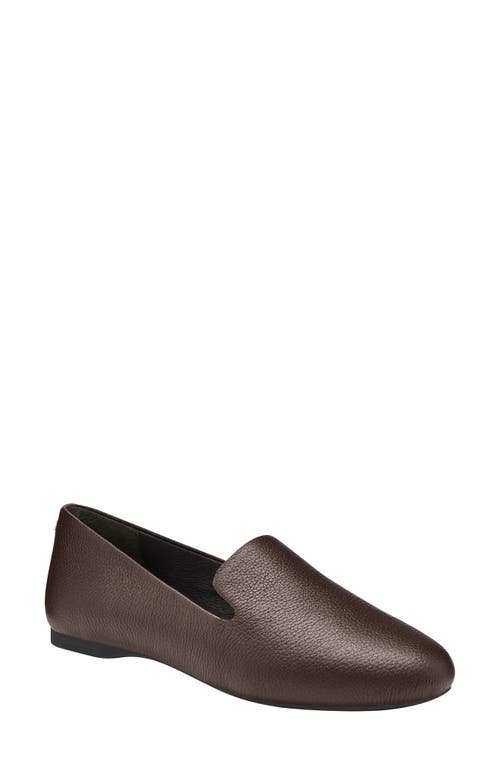 Starling Flat in Chocolate Leather