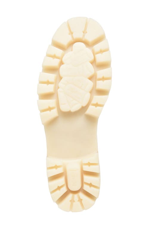 Korks Vivi Lug Sole Boot In Cream