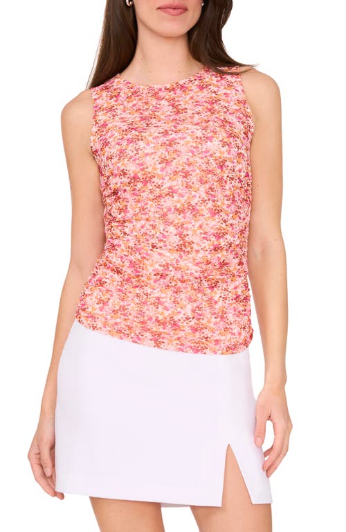 halogen(r) Side Ruched Sleeveless Top Seashell Pink at Nordstrom,