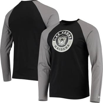 Men's Nike Gray/Black Chicago White Sox Game Authentic Collection  Performance Raglan Long Sleeve T-Shirt