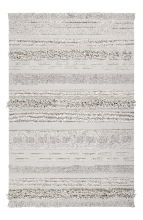 Lorena Canals Air Washable Recycled Cotton Blend Rug in Dune White at Nordstrom