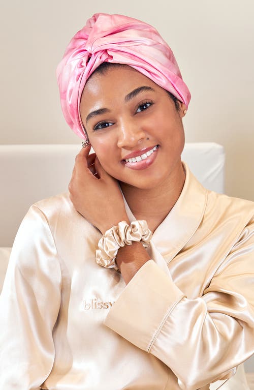 BLISSY BLISSY MULBERRY SILK HAIR BONNET