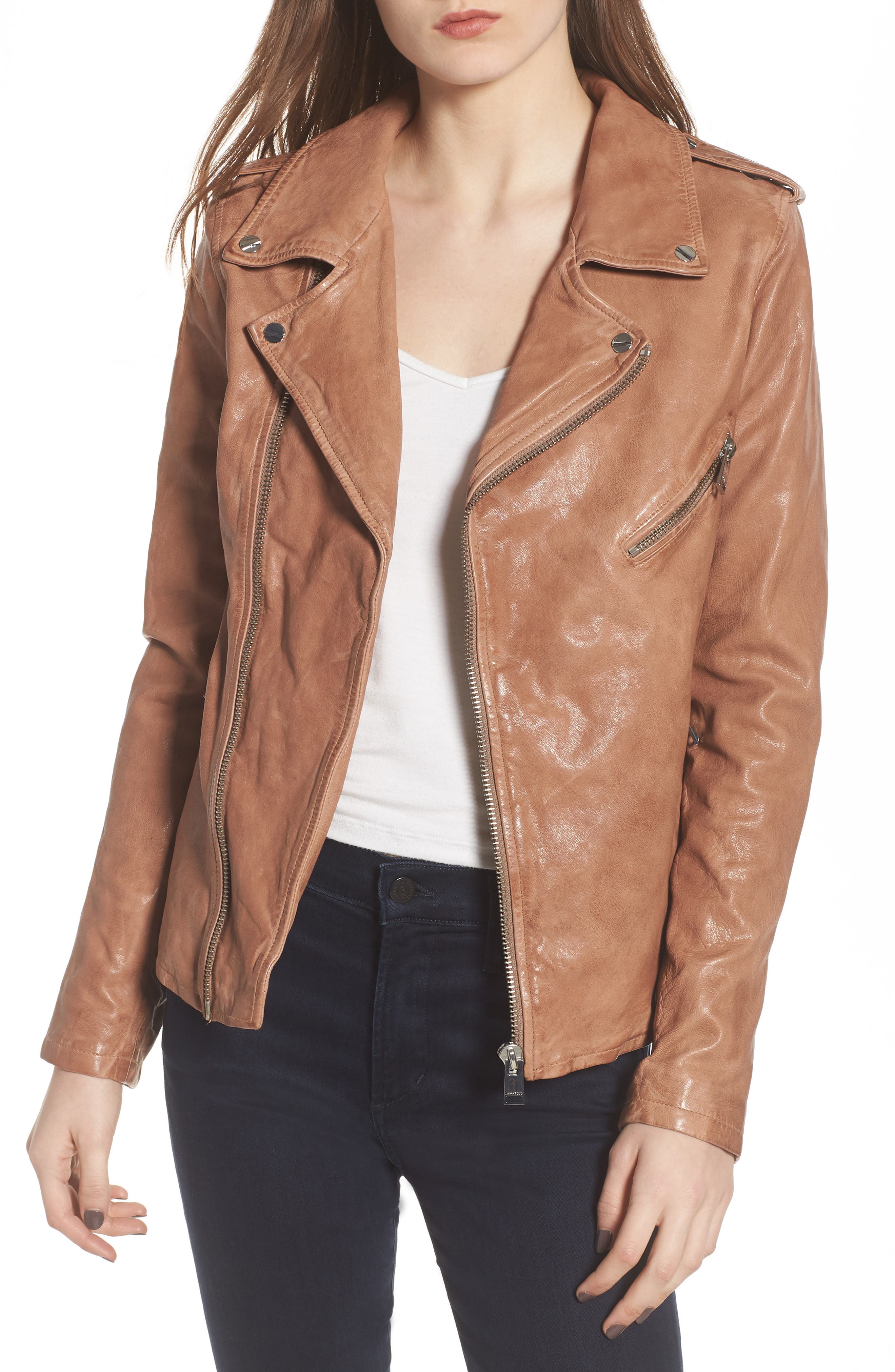 lamarque biker jacket