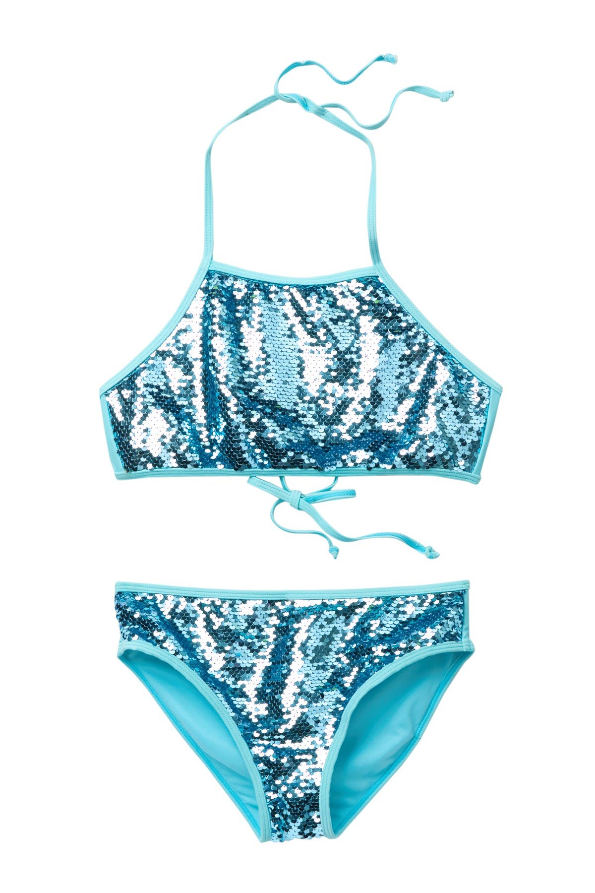 girls sequin swimsuit