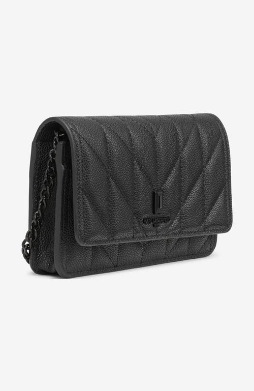 Shop Karl Lagerfeld Paris Lafayette Wallet On Chain In Black