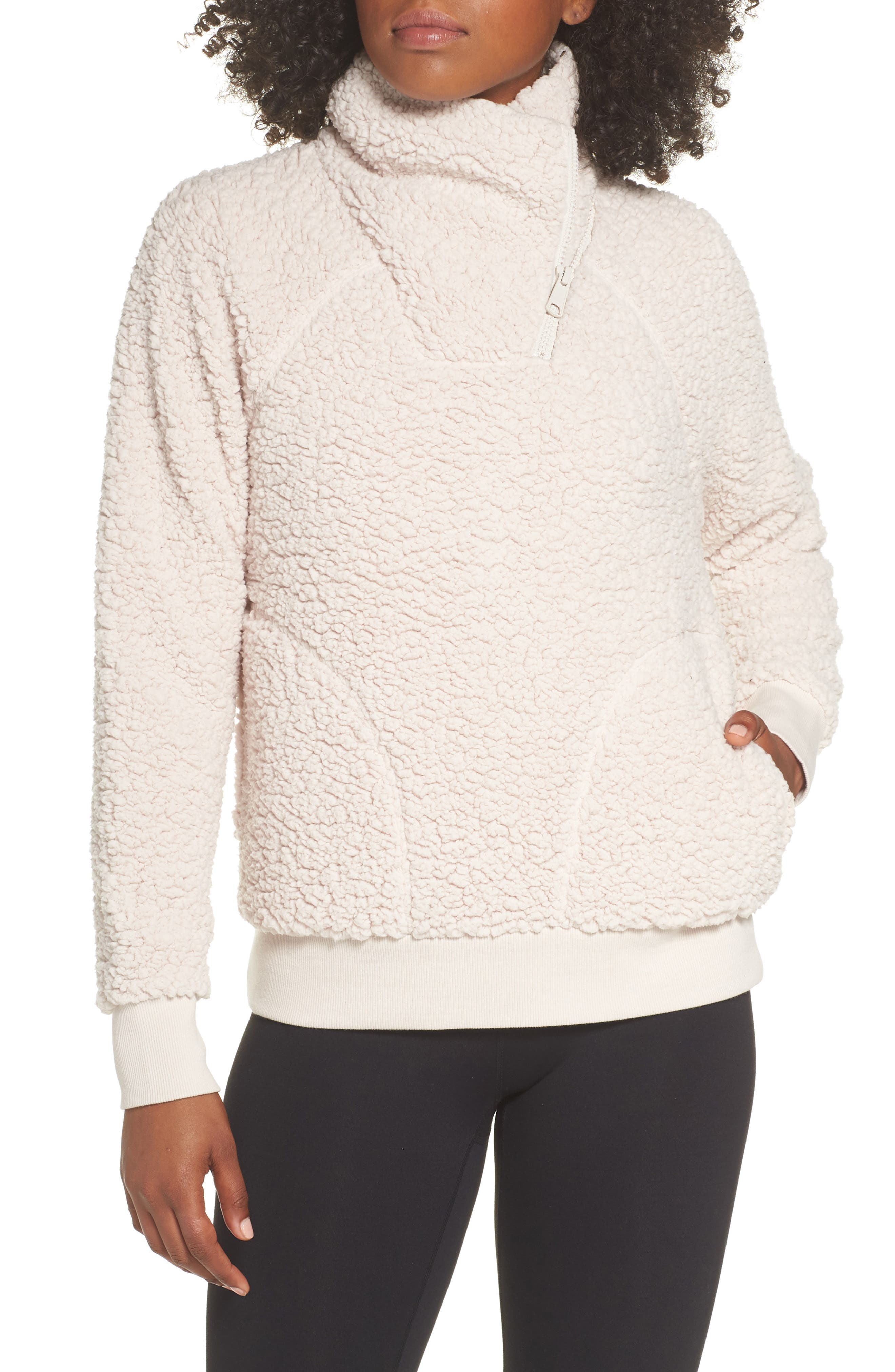 zella fleece pullover