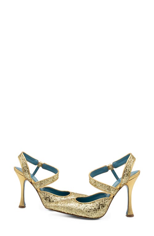 Valentina Rangoni Women's Gold Sublime Hh Pump Platino Galaxy/nap In Platino Galaxy/platino Nappa