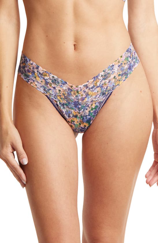 Shop Hanky Panky Print Low Rise Thong In Staycation