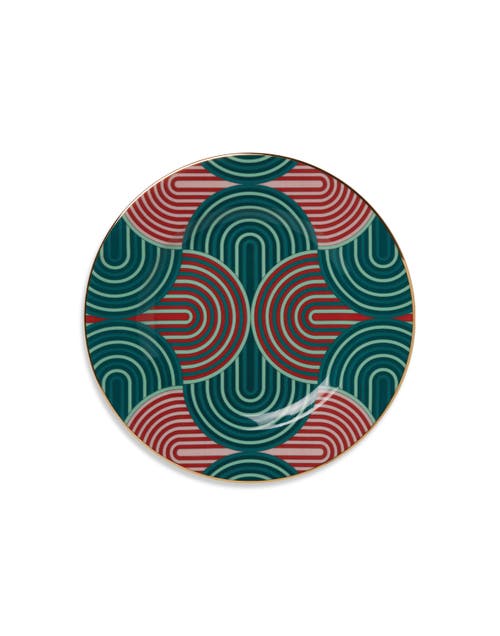 La Doublej Dinner Plates Set Of 2 Slinky Verde In Slinky Verde