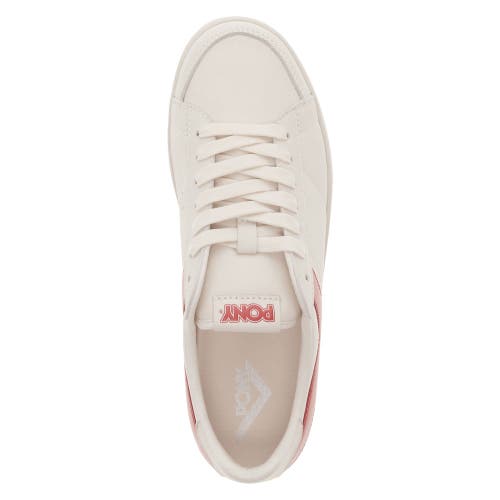 Shop Pony M-80 Low Sneakers In Off White/red