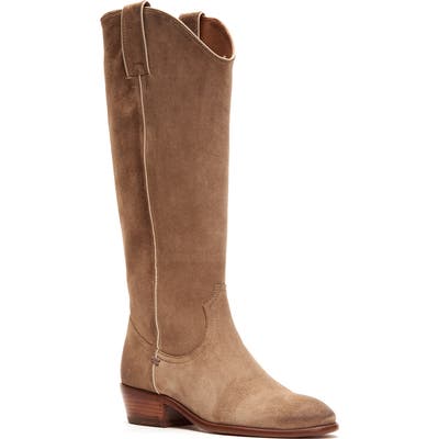 Frye Carson Knee High Boot, Beige