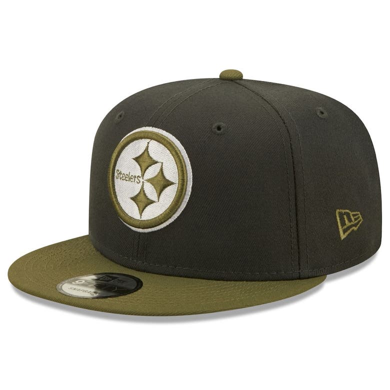 New Era Graphite/olive Pittsburgh Steelers Two-tone Color Pack 9fifty ...