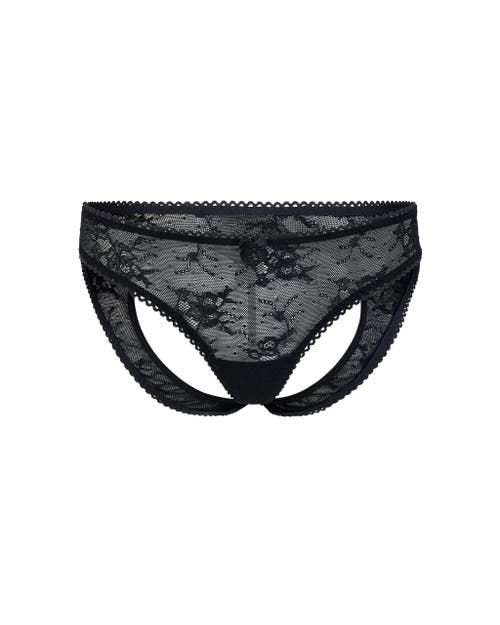 Shop Adore Me Amore Cheeky Panties In Black