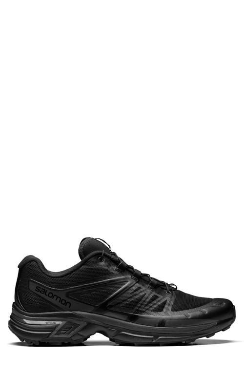 Salomon Gender Inclusive Xt-wings 2 Sneaker In Black/black