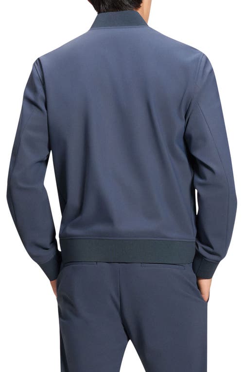 Theory Cassian Zip-up Jacket In Finch