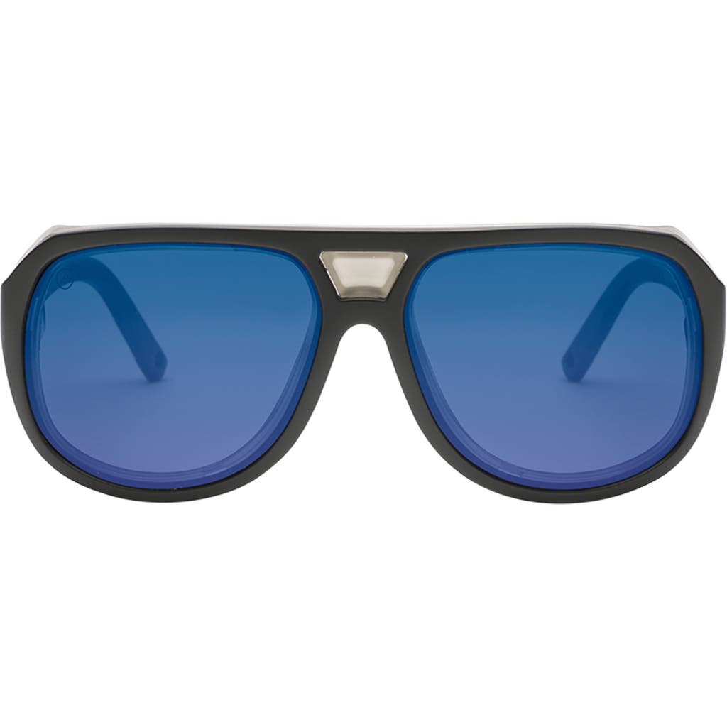 Electric Stacker 50mm Small Tinted Polarized Sunglasses In Blue