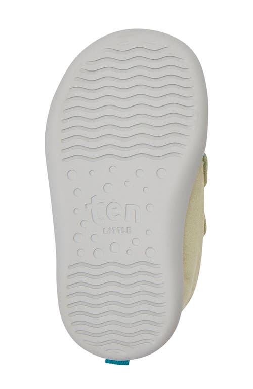Ten Little First Walkers Sneaker In Sage Green