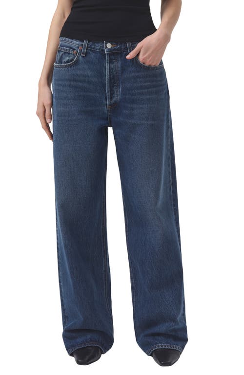 AGOLDE Low Slung Baggy Organic Cotton Jeans Image at Nordstrom,