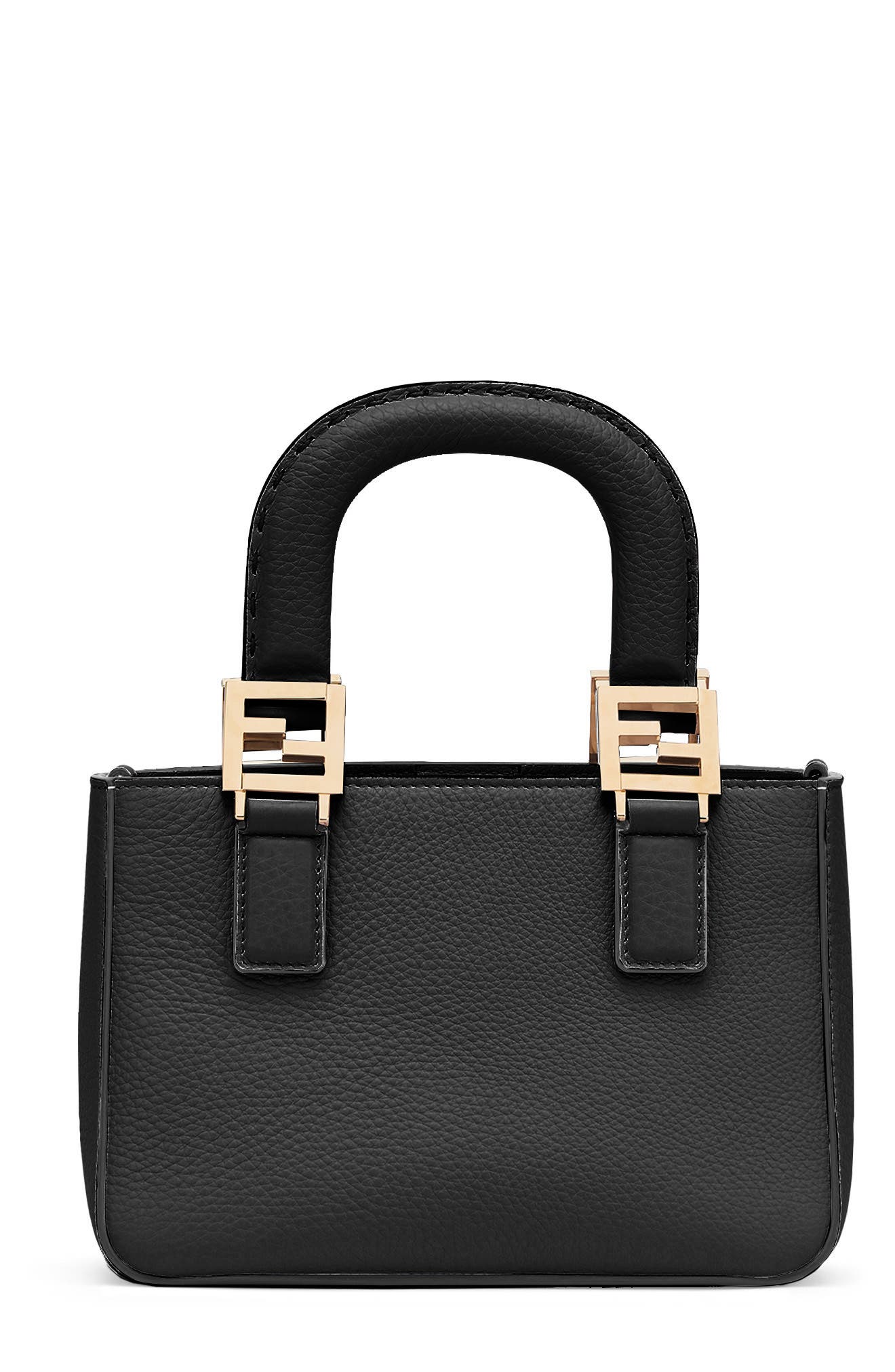 Fendi Micro Leather Top Handle Bag 
