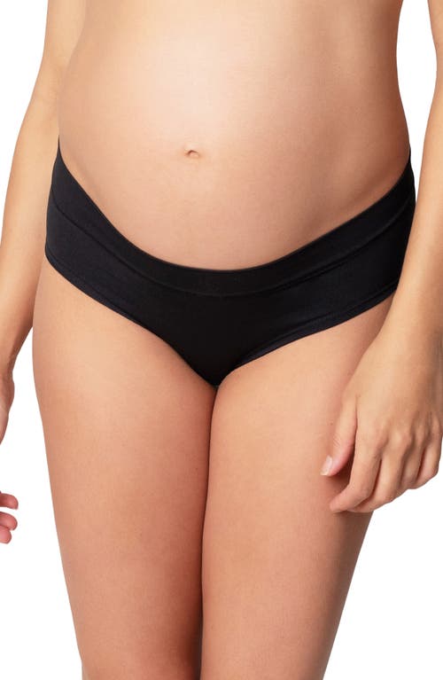 Ingrid & Isabel 3-Pack Cooling Maternity Briefs Black at Nordstrom,