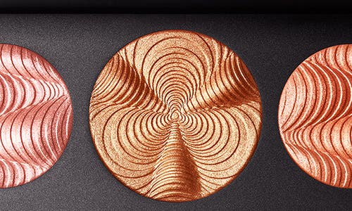 Shop Mac Cosmetics Mac Step Bright Up Extra Dimension Skinfinish Powder Highlighter Palette Usd $54 Value In Medium/deep