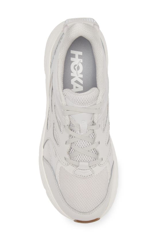 Shop Hoka Clifton L Running Shoe In Nimbus Cloud / White