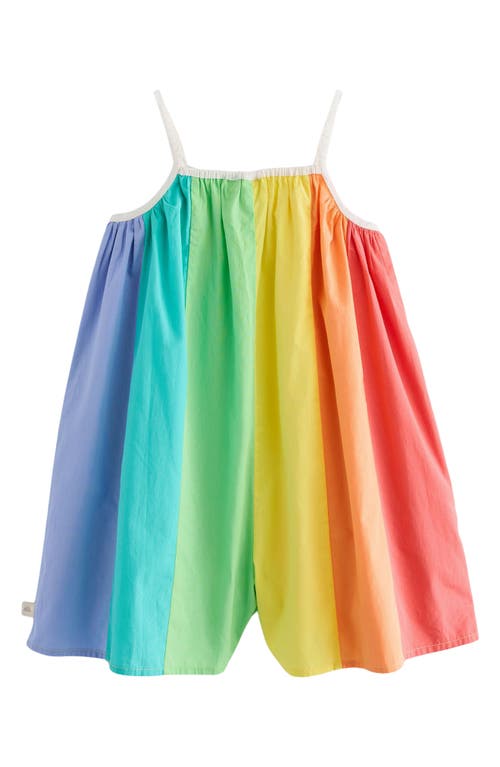 Shop Little Bird Kids' Trapeze Romper In Multi Rainbow