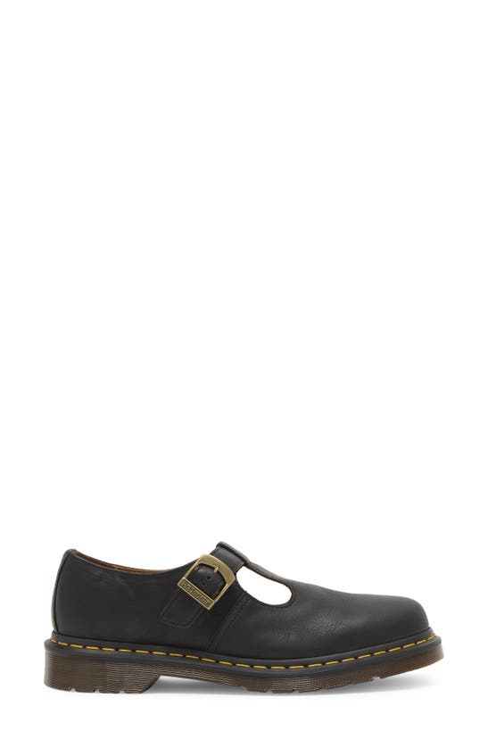 Shop Dr. Martens' Dr. Martens T-bar Regency Mary Jane Shoe In Black Calf