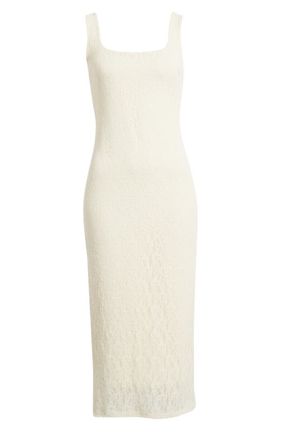 Shop Bp. Lace Sleeveless Maxi Dress In Ivory Dove