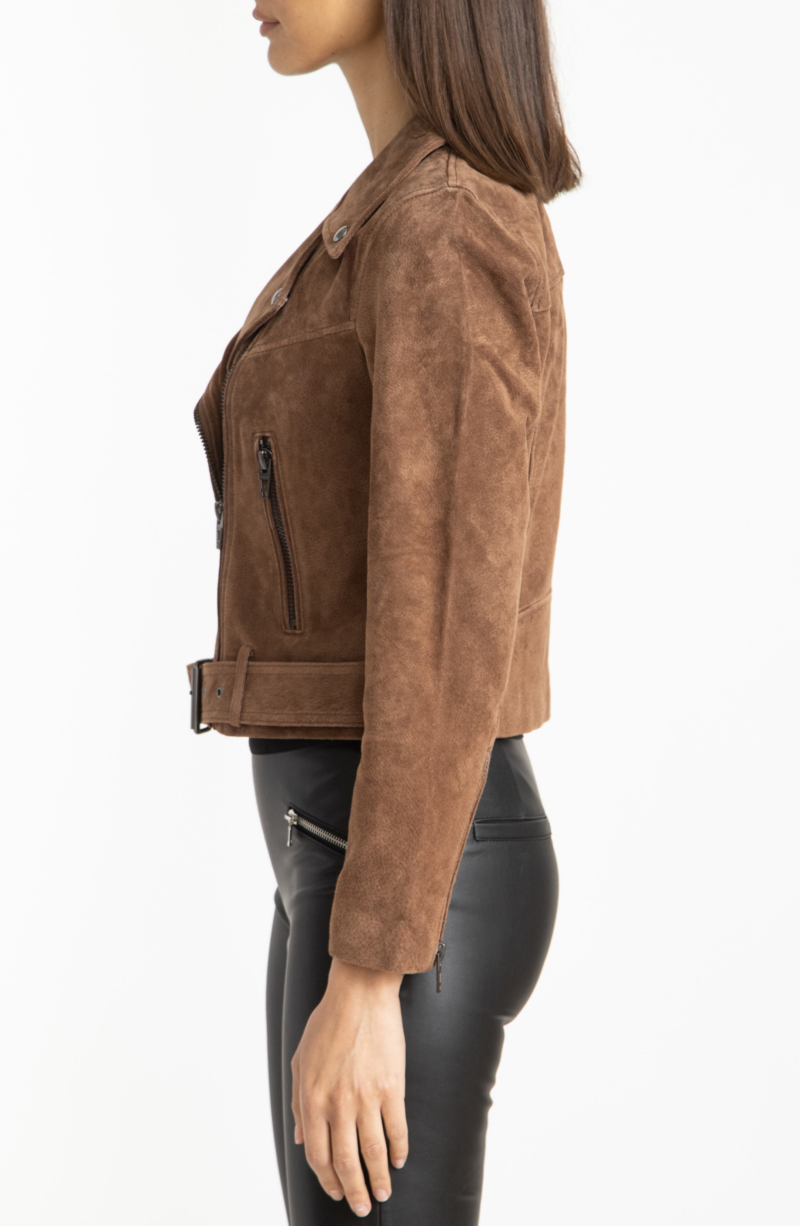 nordstrom blanknyc suede moto jacket