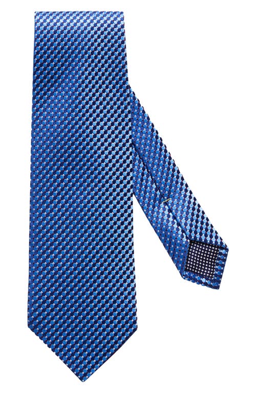 Eton Microdot Silk Tie in Navy at Nordstrom, Size Regular