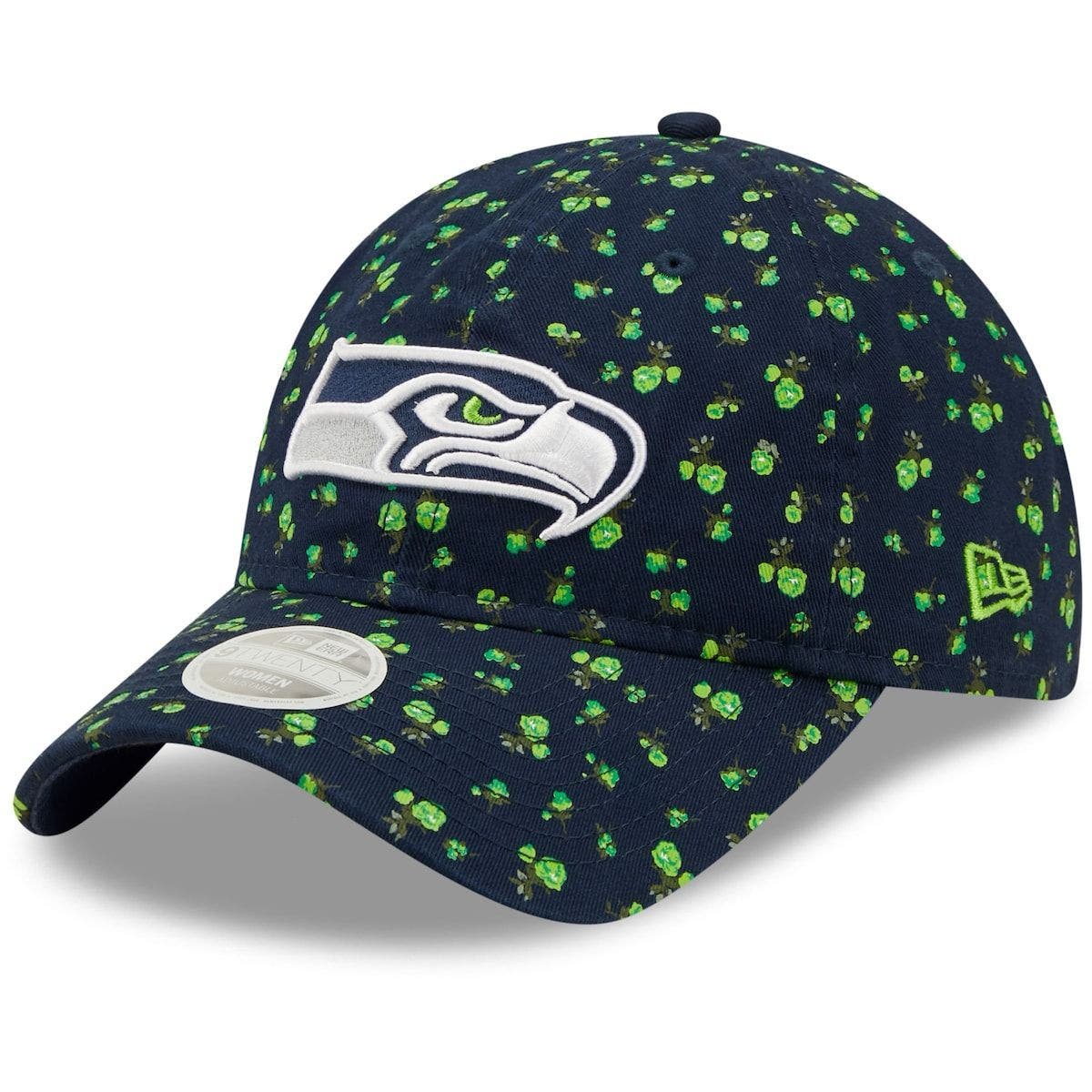 floral seahawks hat