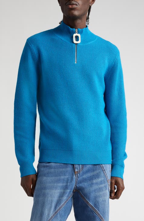 Jw anderson discount half zip sweater