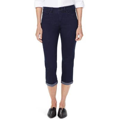 Nydj Chloe Capri Jeans, Blue