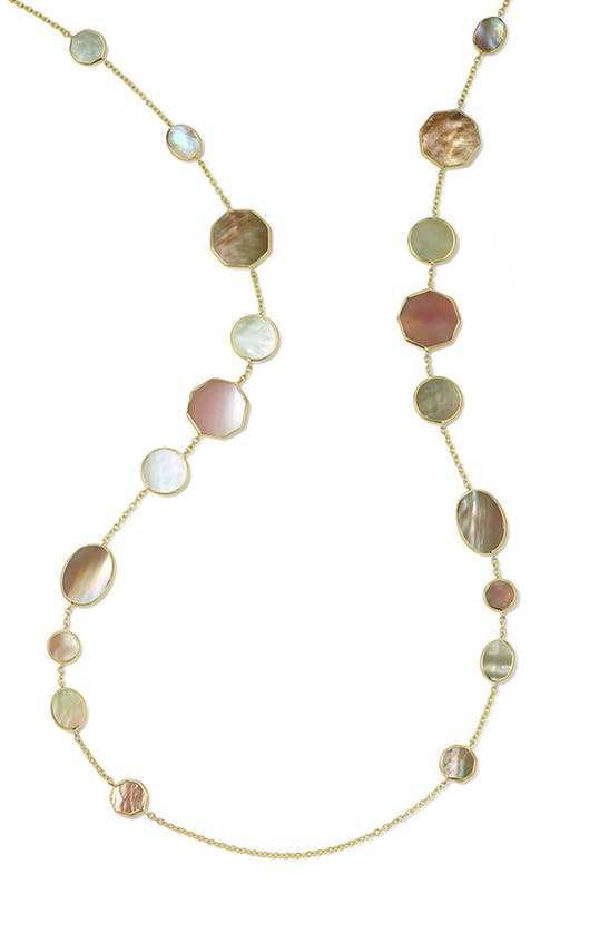 Shop Ippolita 18k Gold Shell Station Chain Necklace