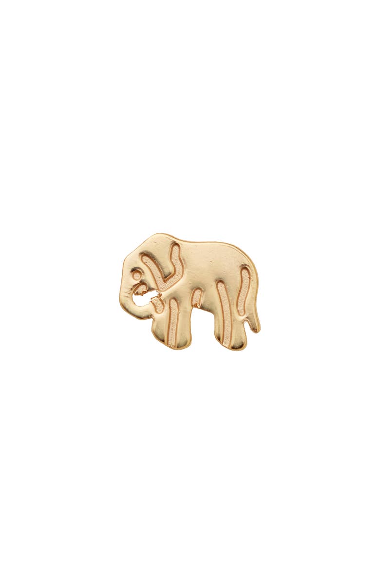 MADE BY MARY Lucky 7 Single Elephant Stud Earring | Nordstrom
