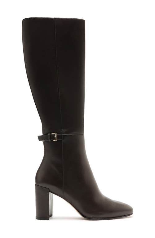 Shop Alexandre Birman Candance Knee High Boot In Dark Brown