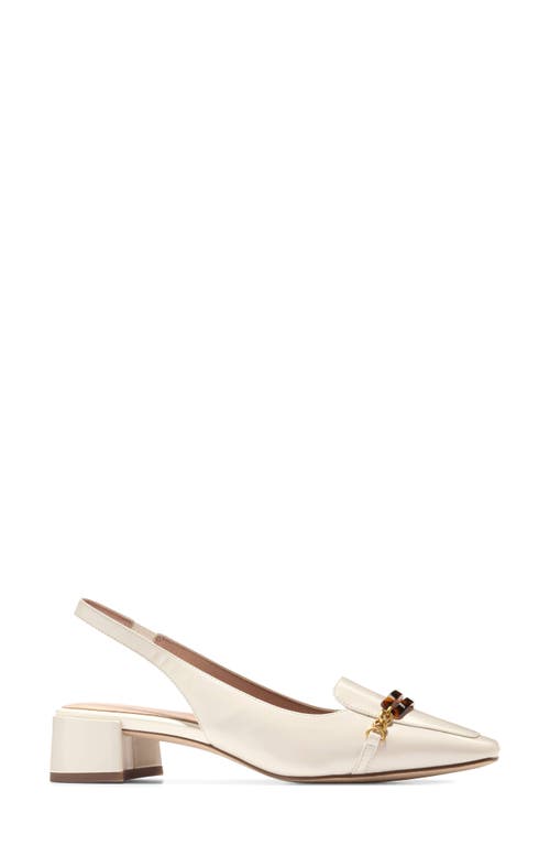 Shop Cole Haan Penley Slingback Pump In Ivory Box